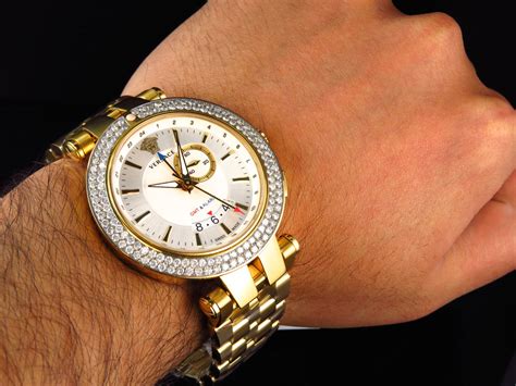 used versace men's watch|Versace watches with diamond.